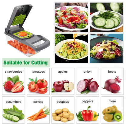 SliceMaster 12-in-1 Vegetable Chopper - Haven Fix