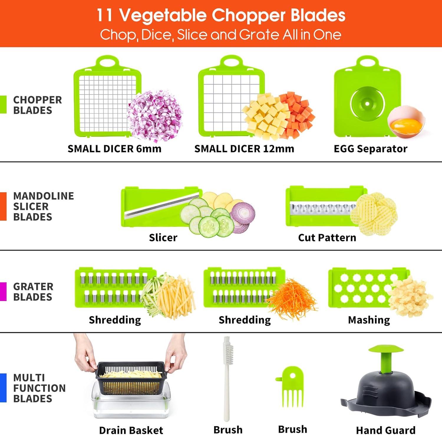 SliceMaster 12-in-1 Vegetable Chopper - Haven Fix