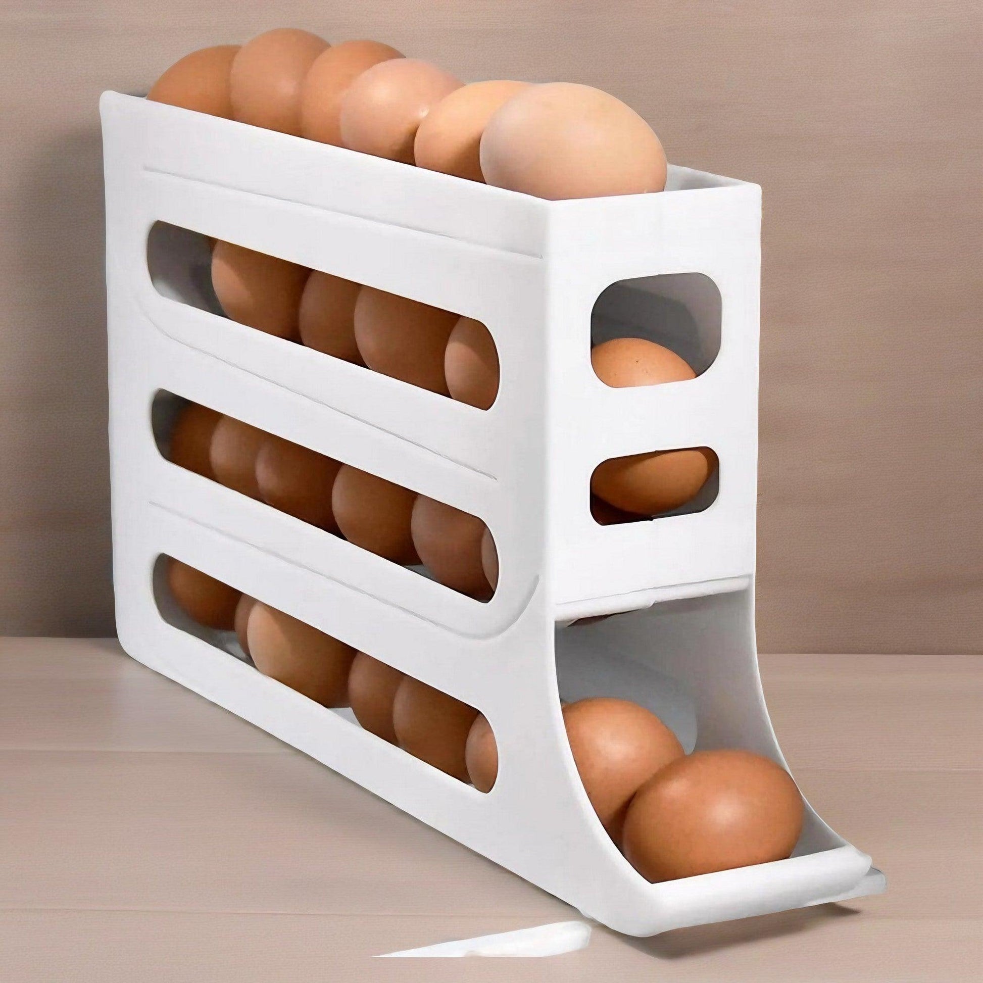 EggPro 4-Tier Tilted Design Egg Storage Rack - Haven Fix