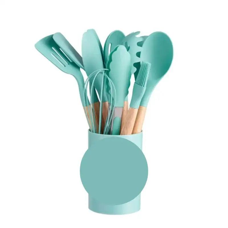 Nordic 12-Piece Silicone Cooking Set - Haven Fix