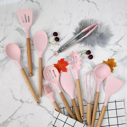 Nordic 12-Piece Silicone Cooking Set - Haven Fix